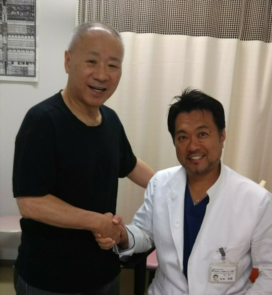 坂本聖二さんと整形外科医・杉本和隆医師